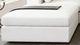 Diamond Sofa® Muse Mist White Ottoman-0