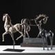 Uttermost® Titan Horse Antiqued Bronze Sculpture-1
