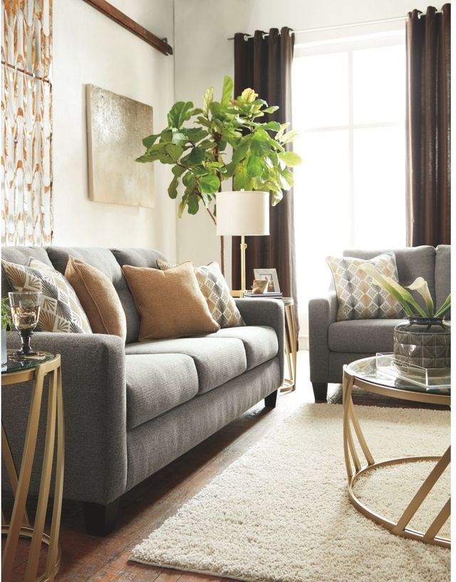 Benchcraft® Daylon Graphite Sofa-4