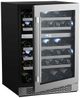 Aviva Vinopazzo 24" Stainless Steel Built-In or Freestanding Wine Cooler-1