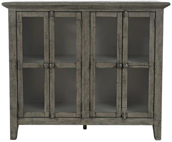 Jofran Inc. Rustic Shores Stone Accent Cabinet-1