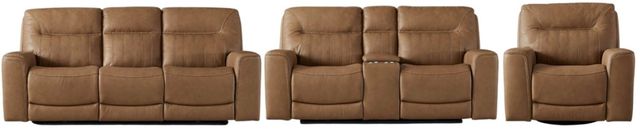 Liberty Furniture Bennett 3-Piece Butternut Power Reclining Seating Set-0