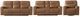 Liberty Furniture Bennett 3-Piece Butternut Reclining Seating Set-0