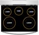 Whirlpool® 30" White Freestanding Electric Range with Air Cooking Technology-4