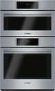 Bosch Benchmark® Series 30" Stainless Steel Oven/Microwave Combination Electric Wall Oven-0