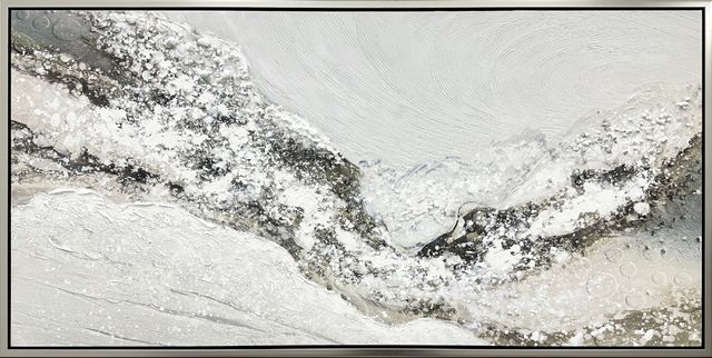 Classy Living Mindful Snowy Drift Wall Art-0