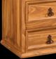 Horizon Home® El Paso Natural Wax 3-Drawer Nightstand-2