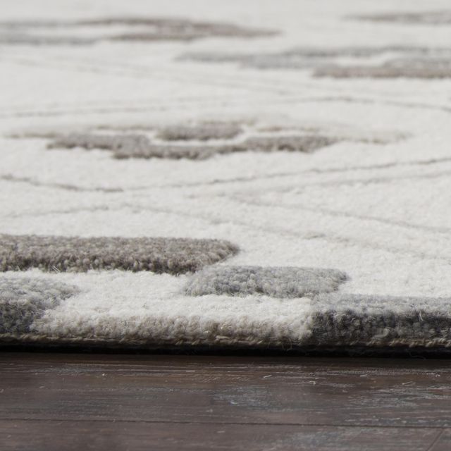 Rizzy Home Caterine Cream 2'6" x 8' Runner Rug-2