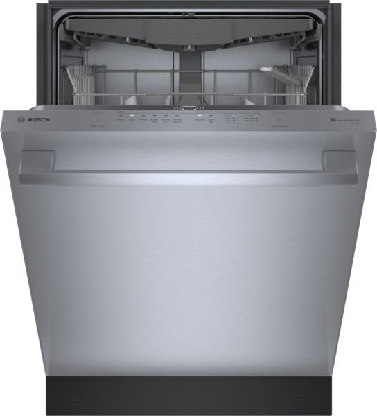 Bosch® 300 Series 24" Stainless Steel Top Control Built In Dishwasher-1