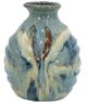 A & B Home Blue/Brown/White Accent Vase-2