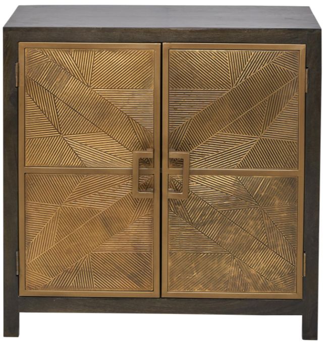 Jaipur Furniture Kirino Olive Gray Cabinet-0