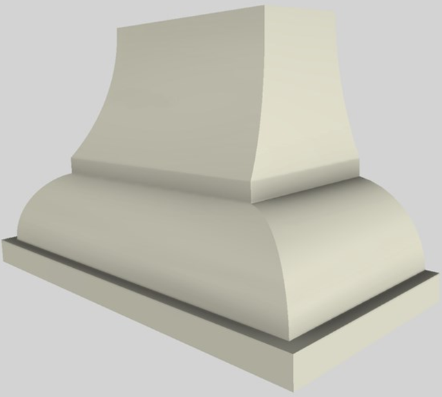 Vent-A-Hood® Designer Series 48" Biscuit Wall Mounted Range Hood-3