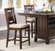 Winners Only® Kentwood Beige-Dark Brown Bar Stool-2