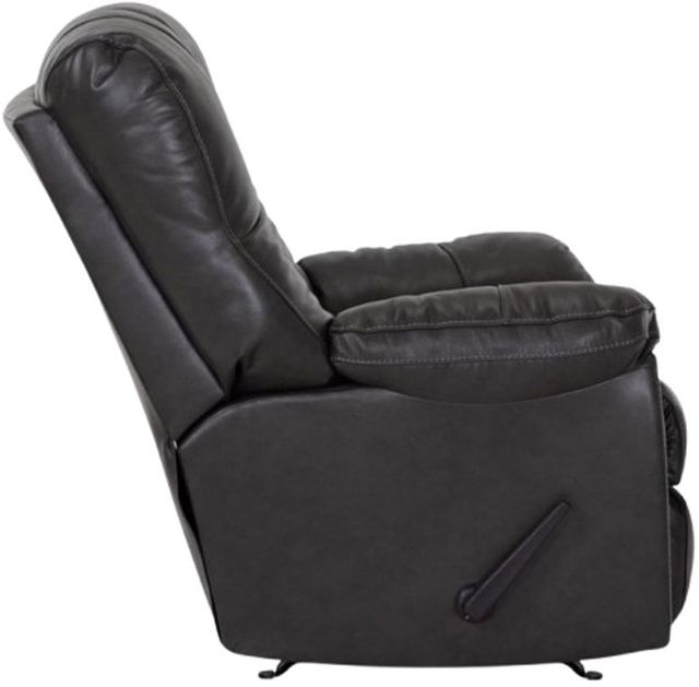 Franklin™ Connery Blaze Slate Manual Swivel Rocker Recliner-3