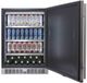 Silhouette® Niagara 5.5 Cu Ft. Stainless Steel Under the Counter Refrigerator-2