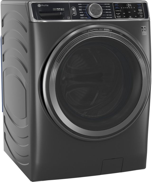 GE Profile™ 5.5 Cu Ft. Carbon Graphite Front Load Washer-2