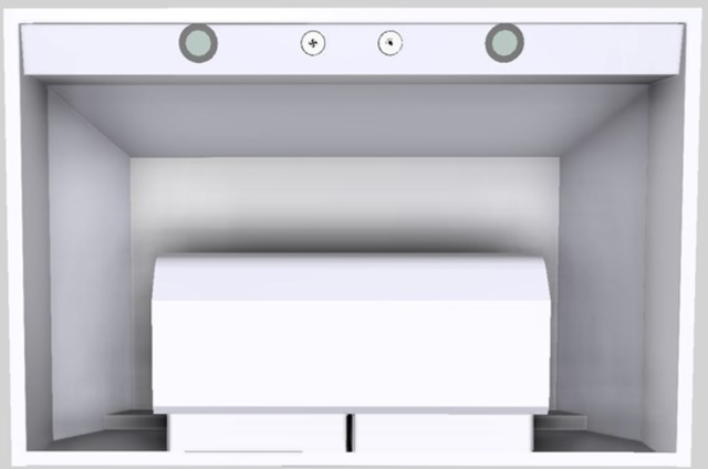 Vent-A-Hood® Designer Series 36" White Wall Mounted Range Hood-1