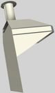 Vent-A-Hood® A Series 30" Biscuit Retro Style Wall Mounted Range Hood-2