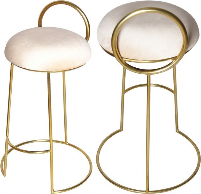 Meridian Furniture Ring Cream Counter Stool-3