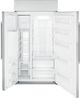 Café™ 42" 24.5 Cu. Ft. Stainless Steel Built-In Side-by-Side Refrigerator-1