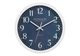 Monarch Specialties Inc. Blue 12" Wall Clock with White Numbers-0