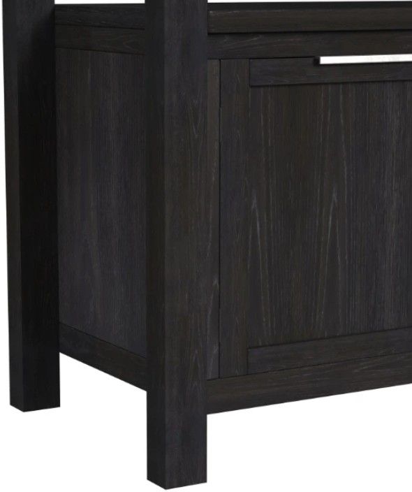 Elements International Transcend Charcoal Counter Dining Table-4