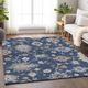 Dalyn™ Rug Company Hatay HY4 Navy 5'x8' Area Rug-4
