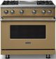 Viking® 5 Series 36" Golden Hour Pro Style Gas (LP) Range with Polished Chrome Trim-0