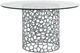 Universal Explore Home™ Oasis Glass Top Dining Table with Aluminum Base-0