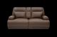 iPowr Cocoa Triple Power Reclining Drop Down Console Loveseat with Heat, Massage and Mulitmedia Control -0