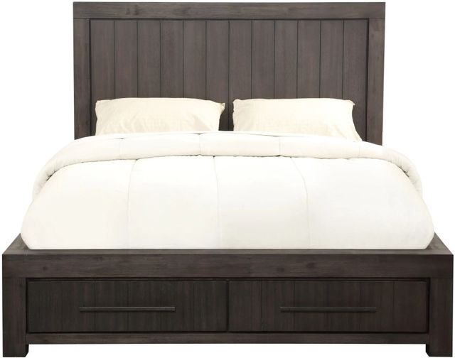 Modus Furniture Heath Basalt Gray King Storage Bed-2