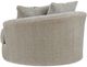 Benchcraft® Calnita Sisal Oversized Swivel Accent Chair-3