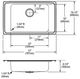 Elkay Lustertone® Classic Lustrous Satin Stainless Steel 31" x 19.5" x 6.5" 2LM-Hole Single Bowl Drop-in Classroom ADA Sink-1
