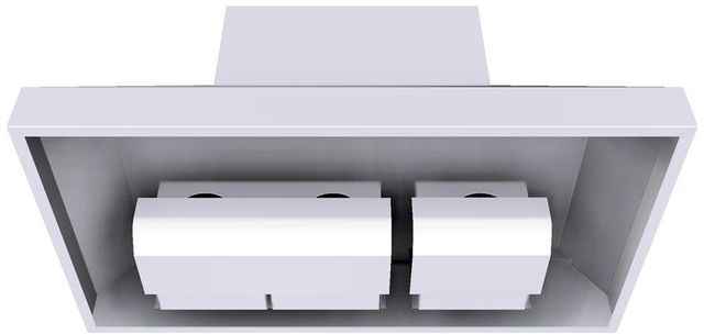 Vent-A-Hood® 48" White Euro-Style Wall Mount Range Hood-3