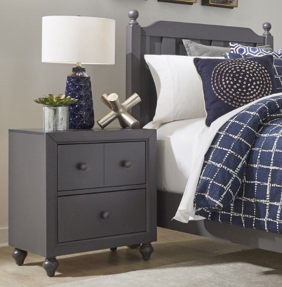 Liberty Furniture Cottage View Dark Gray Youth Nightstand-5