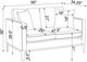 Coaster® Apperson 3-Piece Light Gray Upholstered Track Arm Sofa Set-3