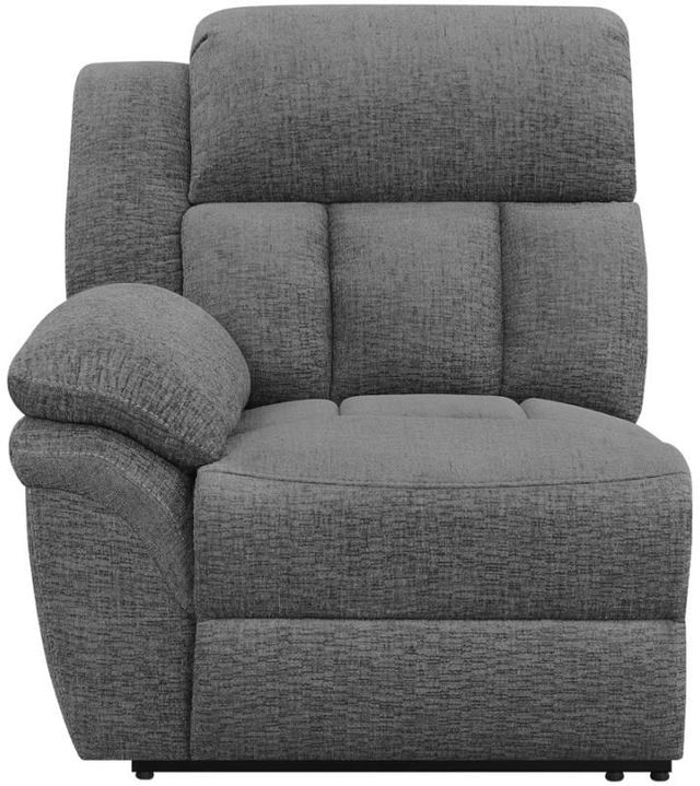 Coaster® Bahrain Charcoal Sectional LAF Recliner-0