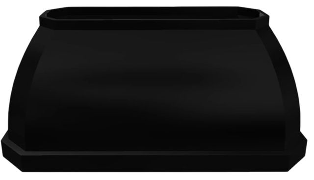 Vent-A-Hood® Designer Series 66" Black Island Range Hood-0