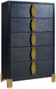 New Classic® Home Furnishings Empire Black Chest-0