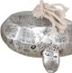 Crestview Collection Set of 2 Antique Silver Whales-1