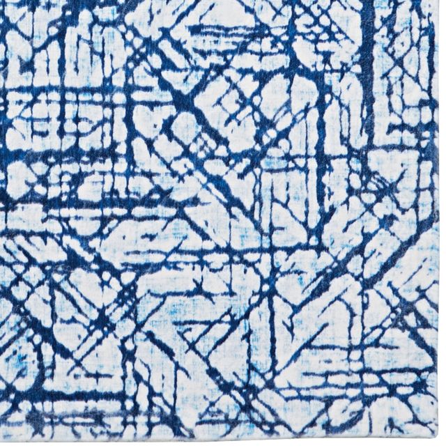 Linon Motif Printed Faux Rabbit Ingrain 5'x7' Area Rug-3