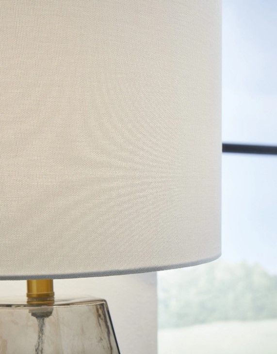 Signature Design by Ashley® Taylow Gray Table Lamp-1