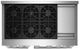 KitchenAid® 48" Stainless Steel Pro Style Gas Range with Chrome Electric Griddle-4