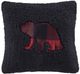 Olliix by Woolrich Alton Red/Black Buffalo Check Full/Queen Plush to Sherpa Down Alternative Comforter Set-2