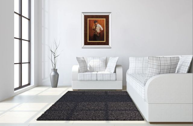 Classy Living Delancy Sax Man Wall Art-1