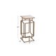 Bassett Mirror Audrey Antique Brass Accent Table-2