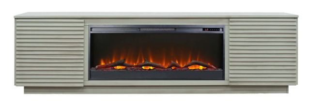 Legends Home Stardust Sandstone 89" Fireplace TV Console-3