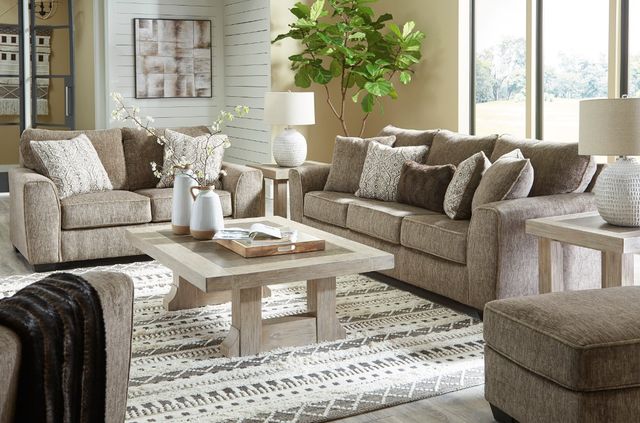 Benchcraft® Olin 2-Piece Chocolate Living Room Seating Set-3