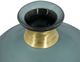 A & B Home 3-Piece Gold/Gray Glass Vase Set-1