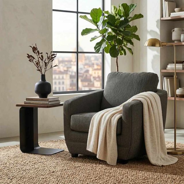 LH Home Feather Baltimo Smokey Sage Club Chair-1